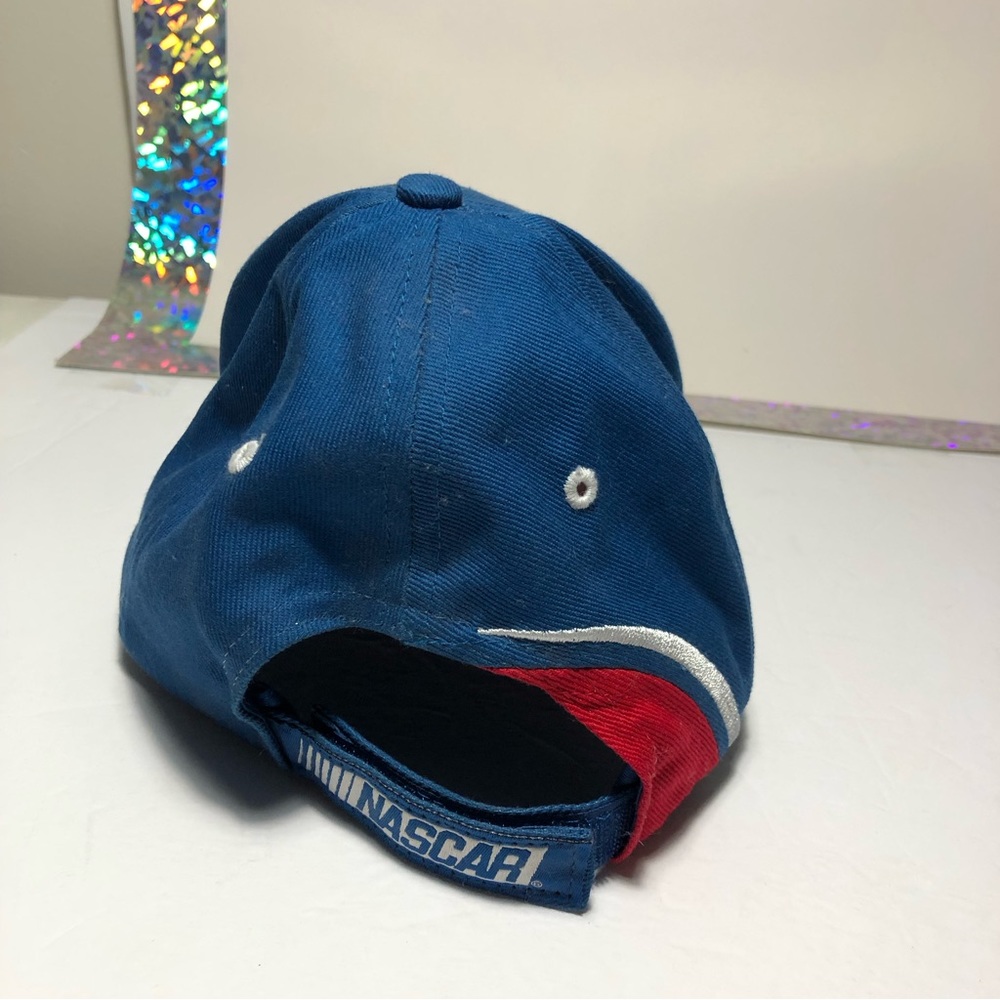 NASCAR Ford Racing DP Racing Blue Red Snap Back Hat - Picture 3 of 6